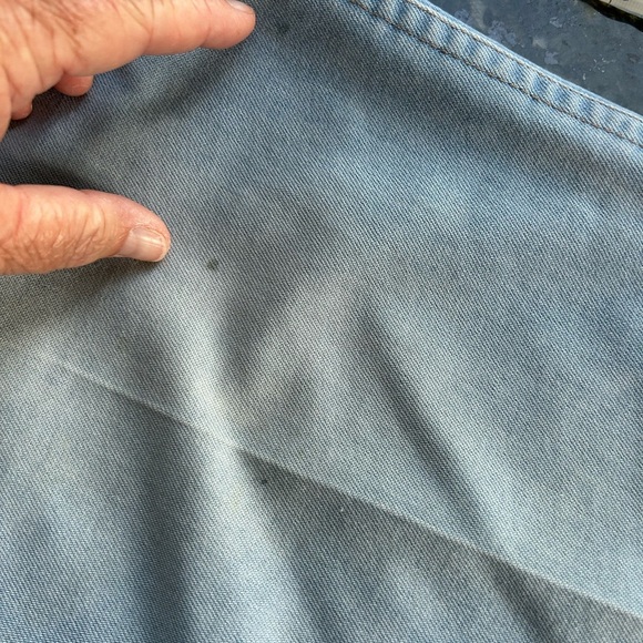 Vintage Wrangler cut off jeans. Light wash. 38 waist. 80’s cowboy. American - Picture 11 of 12